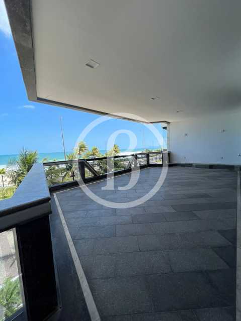 Conheça VARANDA OUTRO ÂNGULO do imóvel - Apartamento 4 quartos à venda Barra da Tijuca, Rio de Janeiro - R$ 6.500.000 - BFAP40268 - 5 VARANDA OUTRO ÂNGULO - 5