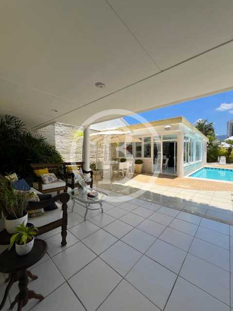 Conheça VARANDA do imóvel - Casa em Condomínio 4 quartos à venda Barra da Tijuca, Rio de Janeiro - R$ 3.800.000 - BFCN40092 - 8 VARANDA - 8