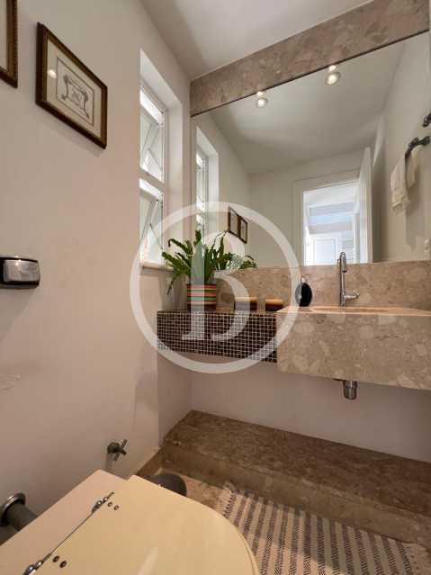 Conheça LAVABO do imóvel - Casa em Condomínio 4 quartos à venda Barra da Tijuca, Rio de Janeiro - R$ 3.800.000 - BFCN40092 - 17 LAVABO - 17