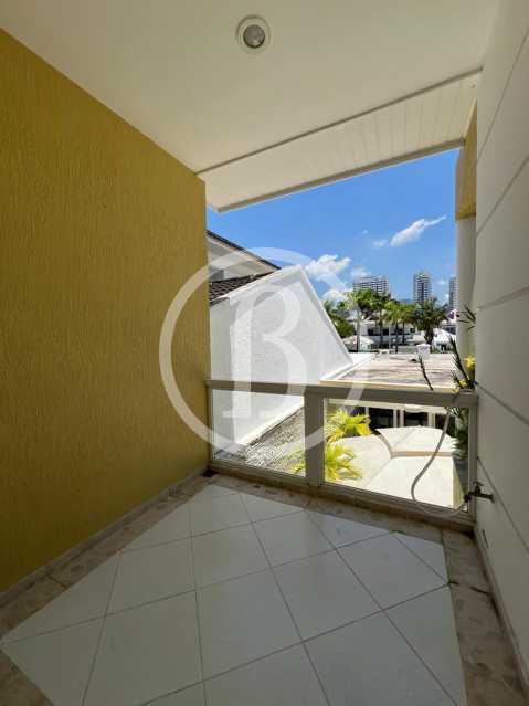Conheça VARANDA DA 2° SUÍTE do imóvel - Casa em Condomínio 4 quartos à venda Barra da Tijuca, Rio de Janeiro - R$ 3.800.000 - BFCN40092 - 26 VARANDA DA 2° SUÍTE - 26
