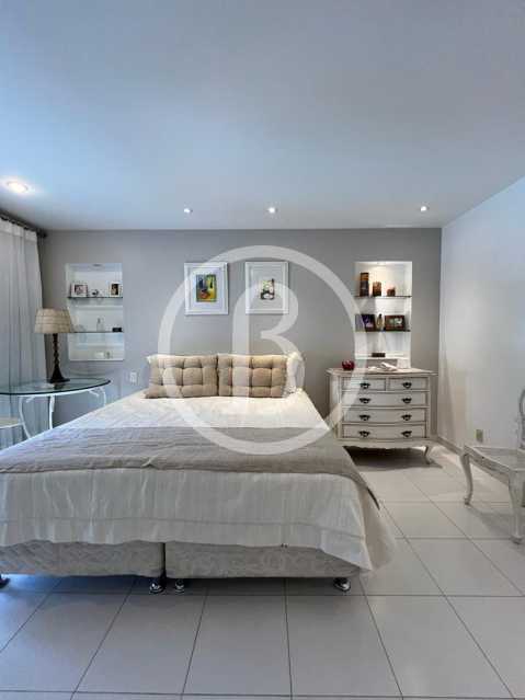 Conheça 1° SUÍTE do imóvel - Casa em Condomínio 4 quartos à venda Barra da Tijuca, Rio de Janeiro - R$ 3.800.000 - BFCN40092 - 20 1° SUÍTE - 20