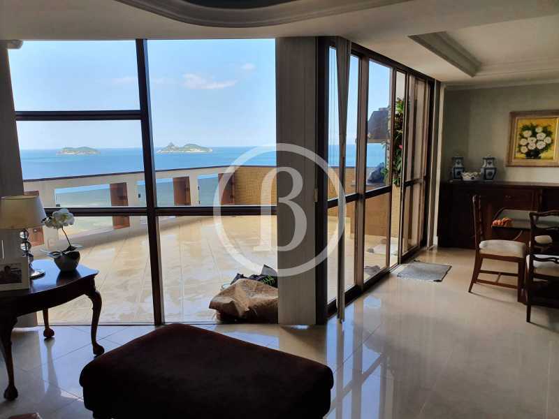 Conheça SALA OUTRO ÂNGULO do imóvel - Apartamento 4 quartos à venda Barra da Tijuca, Rio de Janeiro - R$ 5.900.000 - BFAP40276 - 8 SALA OUTRO ÂNGULO - 8