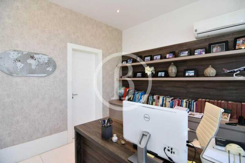 Conheça 5° QUARTO/ ESCRITÓRIO do imóvel - Casa em Condomínio 5 quartos à venda Barra da Tijuca, Rio de Janeiro - R$ 12.900.000 - BFCN50071 - 27 5° QUARTO/ ESCRITÓRIO - 27