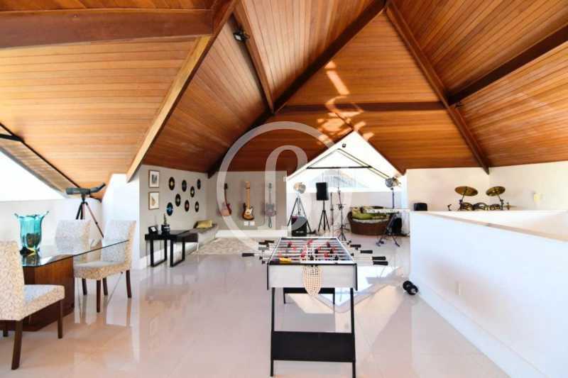 Conheça SÓTÃO do imóvel - Casa em Condomínio 5 quartos à venda Barra da Tijuca, Rio de Janeiro - R$ 12.900.000 - BFCN50071 - 30 SÓTÃO - 30