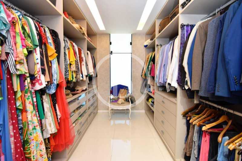 Conheça CLOSET do imóvel - Casa em Condomínio 5 quartos à venda Barra da Tijuca, Rio de Janeiro - R$ 12.900.000 - BFCN50071 - 16 CLOSET - 16