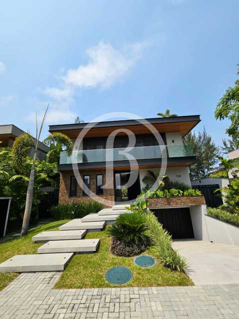 Conheça FACHADA do imóvel - Casa em Condomínio 5 quartos à venda Barra da Tijuca, Rio de Janeiro - R$ 12.960.000 - BFCN50075 - 1 FACHADA - 1