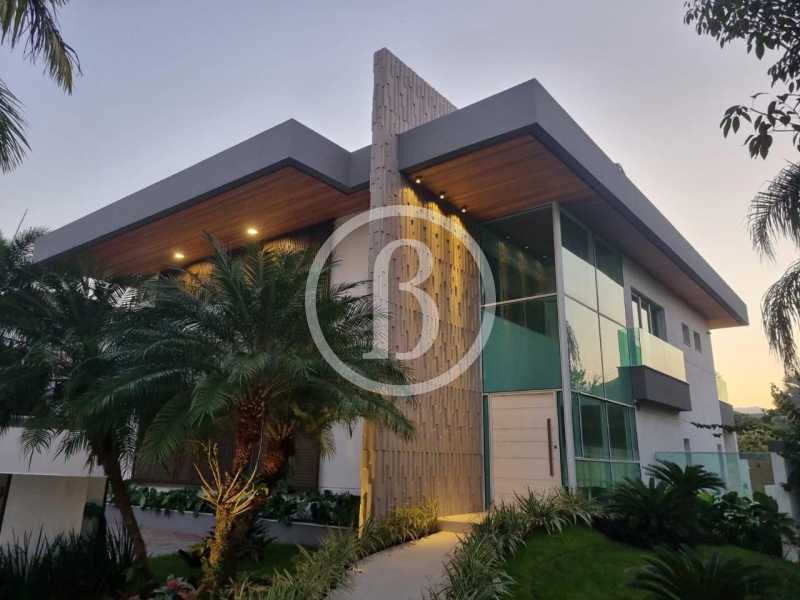 Conheça FACHADA OUTRO ÂNGULO do imóvel - Casa em Condomínio 5 quartos à venda Barra da Tijuca, Rio de Janeiro - R$ 8.500.000 - BFCN50076 - 2 FACHADA OUTRO ÂNGULO - 2