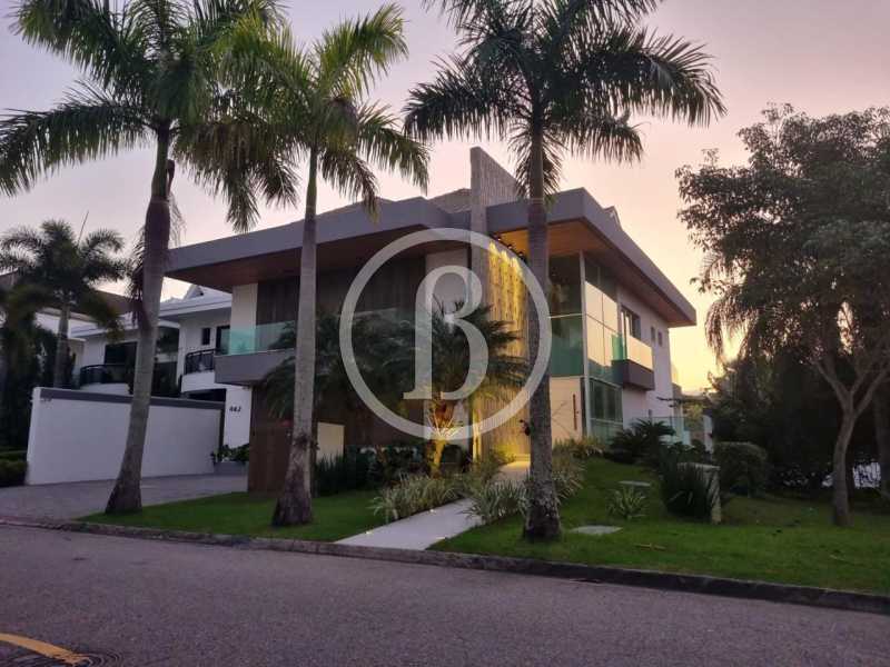 Conheça FACHADA do imóvel - Casa em Condomínio 5 quartos à venda Barra da Tijuca, Rio de Janeiro - R$ 8.500.000 - BFCN50076 - 1 FACHADA - 1
