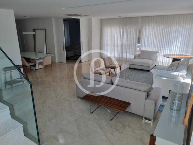 Conheça SALA OUTRO ÂNGULO do imóvel - Casa em Condomínio 5 quartos à venda Barra da Tijuca, Rio de Janeiro - R$ 8.500.000 - BFCN50076 - 10 SALA OUTRO ÂNGULO - 10