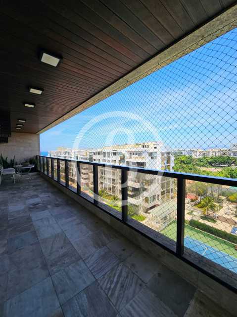 Conheça VARANDA OUTRO ÂNGULO do imóvel - Apartamento 4 quartos à venda Barra da Tijuca, Rio de Janeiro - R$ 2.650.000 - BFAP40288 - 3 VARANDA OUTRO ÂNGULO - 3