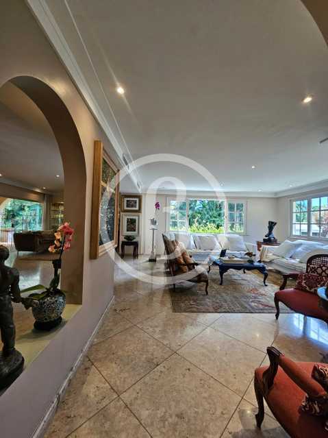Conheça SALA do imóvel - Casa em Condomínio 7 quartos à venda Barra da Tijuca, Rio de Janeiro - R$ 6.000.000 - BFCN70005 - 10 SALA - 10