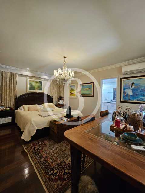 Conheça 1° SUÍTE do imóvel - Casa em Condomínio 7 quartos à venda Barra da Tijuca, Rio de Janeiro - R$ 6.000.000 - BFCN70005 - 15 1° SUÍTE - 15