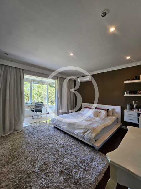 Conheça 2° SUÍTE do imóvel - Casa em Condomínio 7 quartos à venda Barra da Tijuca, Rio de Janeiro - R$ 6.000.000 - BFCN70005 - 18 2° SUÍTE - 18
