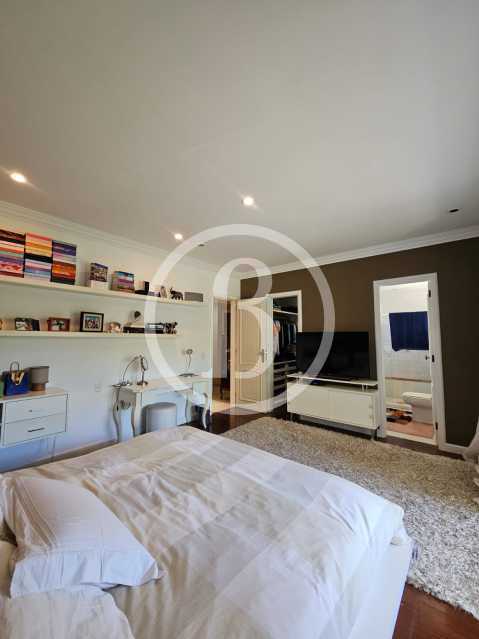 Conheça 3° SUITE do imóvel - Casa em Condomínio 7 quartos à venda Barra da Tijuca, Rio de Janeiro - R$ 6.000.000 - BFCN70005 - 20 3° SUITE - 20
