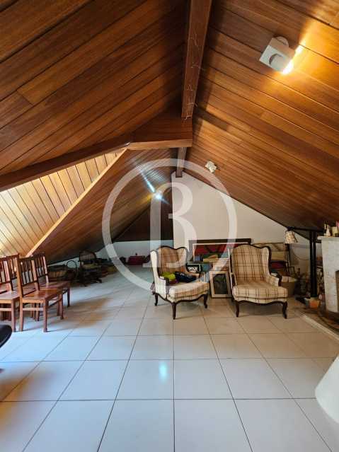 Conheça SOTÃO do imóvel - Casa em Condomínio 7 quartos à venda Barra da Tijuca, Rio de Janeiro - R$ 6.000.000 - BFCN70005 - 23 SOTÃO - 23