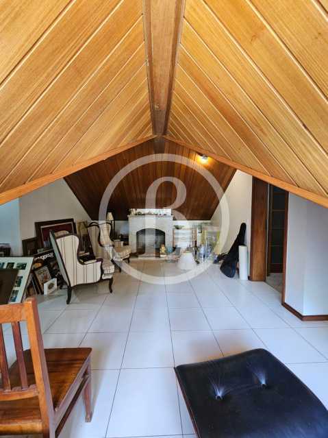 Conheça SOTÃO OUTRO ÂNGULO do imóvel - Casa em Condomínio 7 quartos à venda Barra da Tijuca, Rio de Janeiro - R$ 6.000.000 - BFCN70005 - 24 SOTÃO OUTRO ÂNGULO - 24