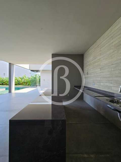 Conheça VARANDA GOURMET do imóvel - Casa em Condomínio 5 quartos à venda Barra da Tijuca, Rio de Janeiro - R$ 14.800.000 - BFCN50077 - 9 VARANDA GOURMET - 9
