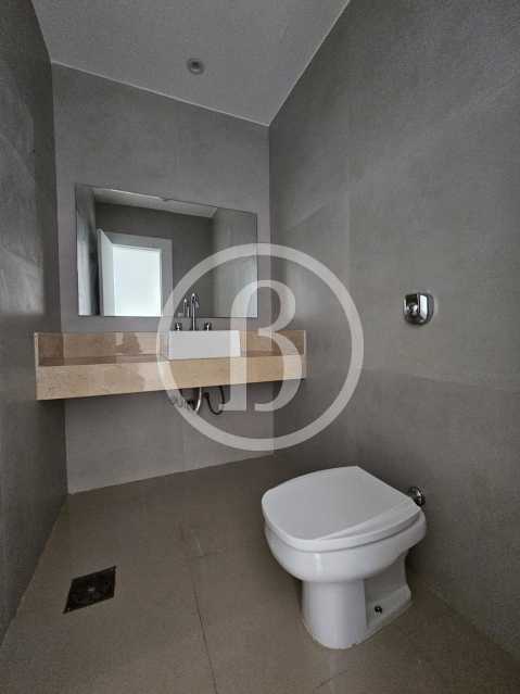 Conheça LAVABO do imóvel - Casa em Condomínio 5 quartos à venda Barra da Tijuca, Rio de Janeiro - R$ 10.000.000 - BFCN50078 - 8 LAVABO - 8