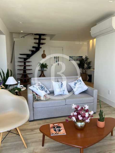 Conheça SALA do imóvel - Cobertura à venda Avenida do Pepê, Barra da Tijuca, Rio de Janeiro - R$ 4.200.000 - BFCO30102 - 3 SALA - 3