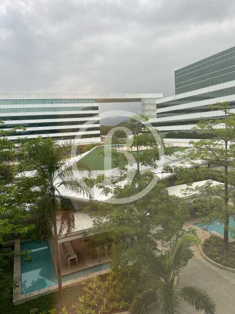 Conheça VISTA SALA do imóvel - Sala Comercial 38m² à venda Condomínio DIMENSION OFFICE PARK - Barra da Tijuca, Rio de Janeiro - R$ 240.000 - BFSL00045 - 1 VISTA SALA - 1