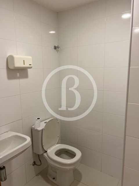Conheça BANHEIRO do imóvel - Sala Comercial 38m² à venda Condomínio DIMENSION OFFICE PARK - Barra da Tijuca, Rio de Janeiro - R$ 240.000 - BFSL00045 - 14 BANHEIRO - 14