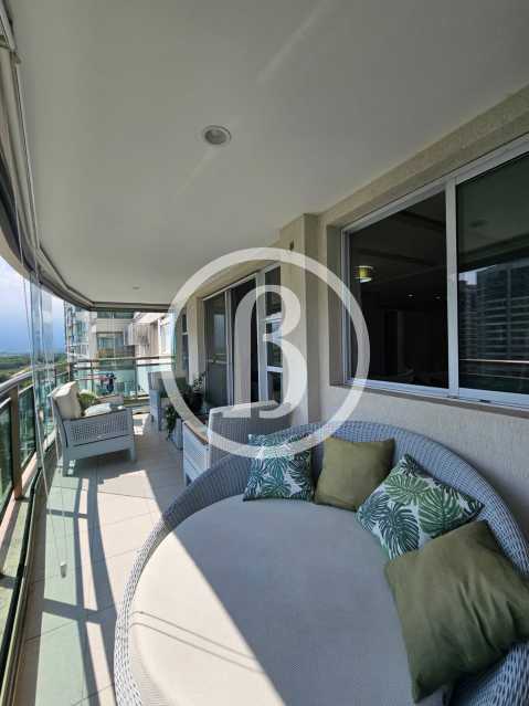 Conheça VARANDA OUTRO ÂNGULO do imóvel - Apartamento 3 quartos à venda Condomínio CIDADE JARDIM - RESERVA JARDIM - Jacarepaguá, Rio de Janeiro - R$ 1.575.000 - BFAP30486 - 4 VARANDA OUTRO ÂNGULO - 4
