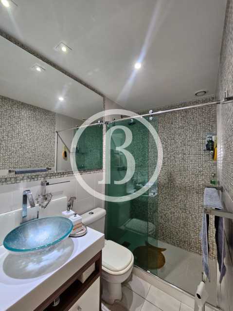 Conheça BANHEIRO SOCIAL do imóvel - Apartamento 3 quartos à venda Condomínio CIDADE JARDIM - RESERVA JARDIM - Jacarepaguá, Rio de Janeiro - R$ 1.575.000 - BFAP30486 - 10 BANHEIRO SOCIAL - 10