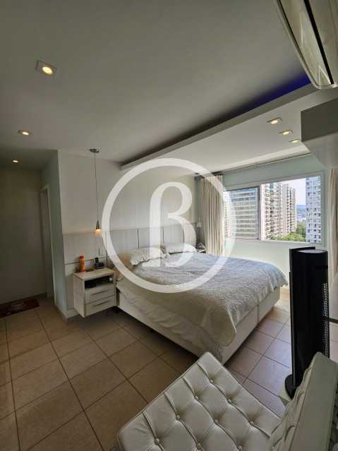Conheça 1° SUÍTE do imóvel - Apartamento 3 quartos à venda Condomínio CIDADE JARDIM - RESERVA JARDIM - Jacarepaguá, Rio de Janeiro - R$ 1.575.000 - BFAP30486 - 12 1° SUÍTE - 12
