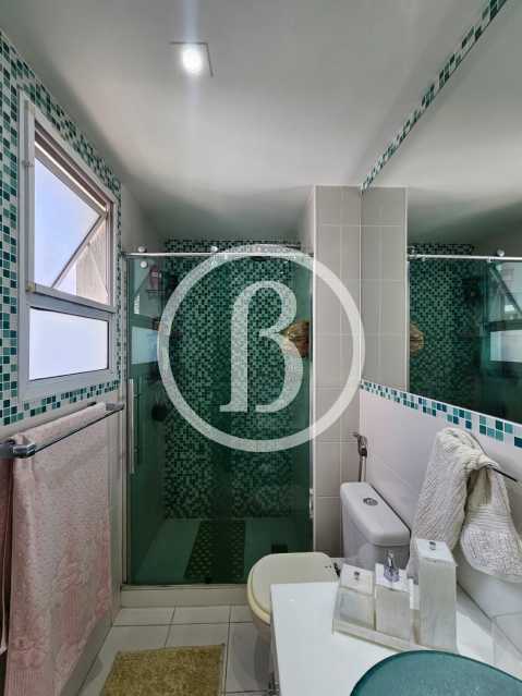 Conheça BANHEIRO DA SUÍTE do imóvel - Apartamento 3 quartos à venda Condomínio CIDADE JARDIM - RESERVA JARDIM - Jacarepaguá, Rio de Janeiro - R$ 1.575.000 - BFAP30486 - 16 BANHEIRO DA SUÍTE - 16
