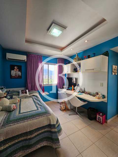Conheça 2° SUÍTE OUTRO ÂNGULO do imóvel - Apartamento 3 quartos à venda Condomínio CIDADE JARDIM - RESERVA JARDIM - Jacarepaguá, Rio de Janeiro - R$ 1.575.000 - BFAP30486 - 18 2° SUÍTE OUTRO ÂNGULO - 18