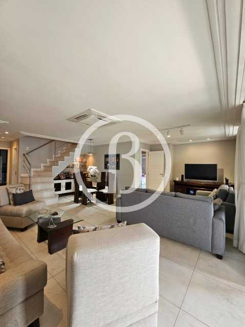 Conheça SALA do imóvel - Cobertura 4 quartos à venda Barra da Tijuca, Rio de Janeiro - R$ 3.850.000 - BFCO40088 - 3 SALA - 3