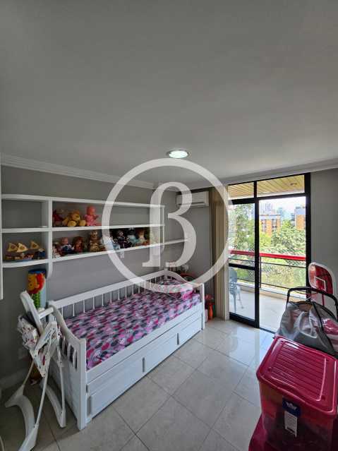 Conheça 2° SUÍTE do imóvel - Cobertura 4 quartos à venda Barra da Tijuca, Rio de Janeiro - R$ 3.850.000 - BFCO40088 - 11 2° SUÍTE - 11