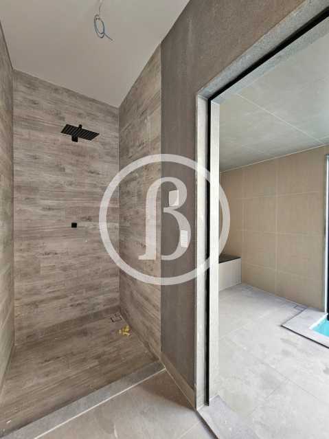 Conheça BANHEIRO DE APOIO do imóvel - Casa em Condomínio 4 quartos à venda Barra da Tijuca, Rio de Janeiro - R$ 4.500.000 - BFCN40102 - 10 BANHEIRO DE APOIO - 10