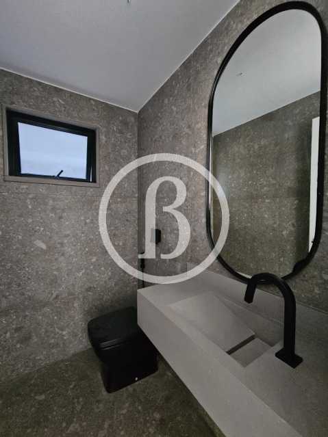 Conheça LAVABO do imóvel - Casa em Condomínio 4 quartos à venda Barra da Tijuca, Rio de Janeiro - R$ 4.500.000 - BFCN40102 - 15 LAVABO - 15