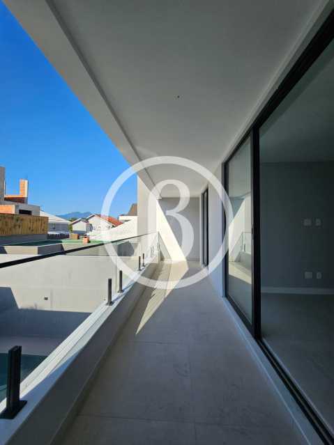 Conheça VARANDA DA 1° SUÍTE do imóvel - Casa em Condomínio 4 quartos à venda Barra da Tijuca, Rio de Janeiro - R$ 4.500.000 - BFCN40102 - 17 VARANDA DA 1° SUÍTE - 17