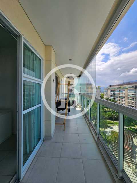 Conheça VARANDA do imóvel - Cobertura 3 quartos à venda Barra da Tijuca, Rio de Janeiro - R$ 2.200.000 - BFCO30104 - 2 VARANDA - 2