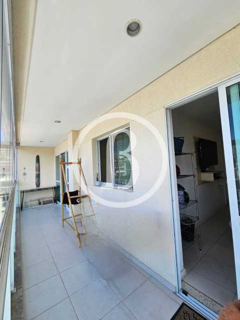 Conheça VARANDA OUTRO ÂNGULO do imóvel - Cobertura 3 quartos à venda Barra da Tijuca, Rio de Janeiro - R$ 2.200.000 - BFCO30104 - 3 VARANDA OUTRO ÂNGULO - 3