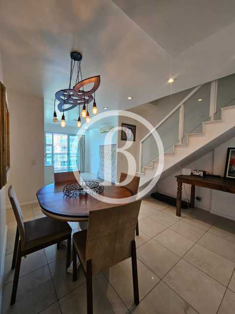 Conheça SALA OUTRO ÂNGULO do imóvel - Cobertura 3 quartos à venda Barra da Tijuca, Rio de Janeiro - R$ 2.200.000 - BFCO30104 - 6 SALA OUTRO ÂNGULO - 6