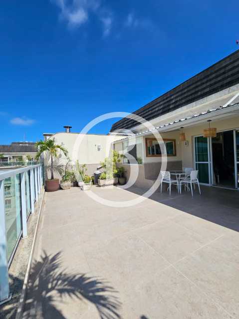 Conheça TERRAÇO OUTRO ÂNGULO do imóvel - Cobertura 3 quartos à venda Barra da Tijuca, Rio de Janeiro - R$ 2.200.000 - BFCO30104 - 26 TERRAÇO OUTRO ÂNGULO - 26