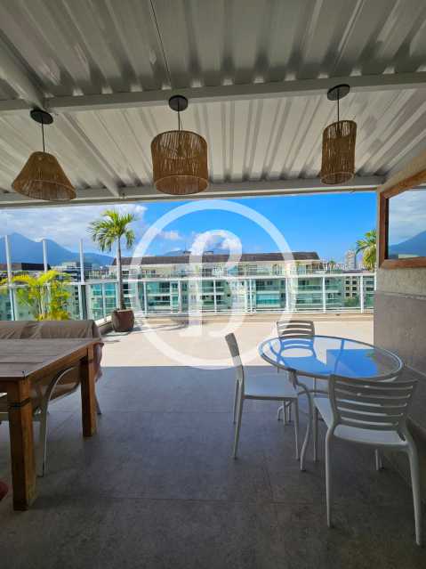 Conheça TERRAÇO OUTRO ÂNGULO do imóvel - Cobertura 3 quartos à venda Barra da Tijuca, Rio de Janeiro - R$ 2.200.000 - BFCO30104 - 27 TERRAÇO OUTRO ÂNGULO - 27