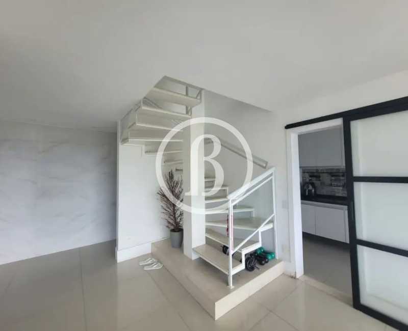 Conheça SALA OUTRO ÂNGULO do imóvel - Cobertura 3 quartos à venda Barra da Tijuca, Rio de Janeiro - R$ 1.930.000 - BFCO30105 - 5 SALA OUTRO ÂNGULO - 5