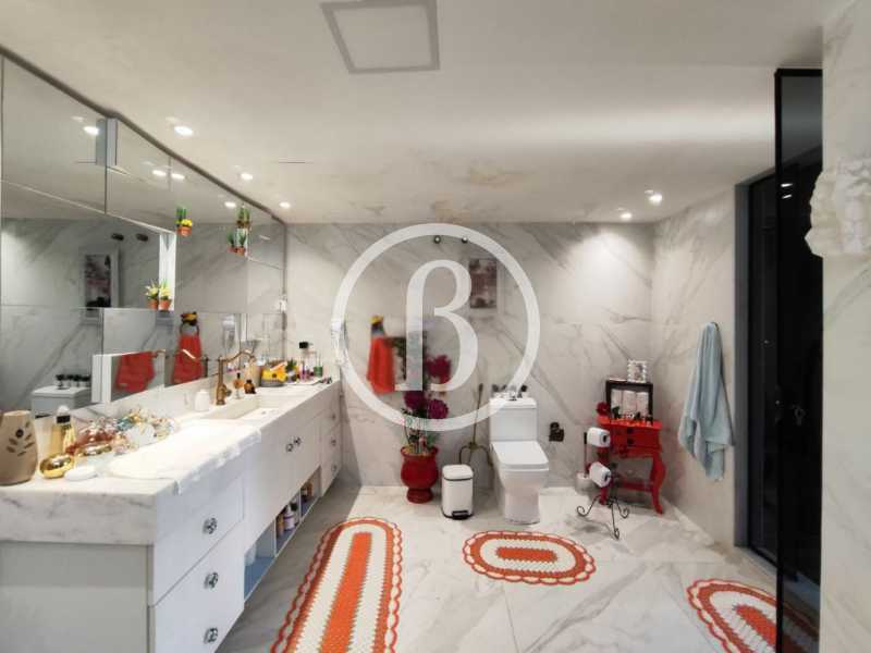 Conheça BANHEIRO OUTRO ÂNGULO do imóvel - Casa em Condomínio 5 quartos à venda Barra da Tijuca, Rio de Janeiro - R$ 4.500.000 - BFCN50082 - 24 BANHEIRO OUTRO ÂNGULO - 24