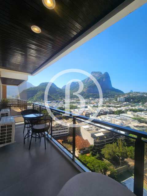 Conheça VARANDA OUTRO ÂNGULO do imóvel - Apartamento 1 quarto à venda Barra da Tijuca, Rio de Janeiro - R$ 1.500.000 - BFAP10241 - 4 VARANDA OUTRO ÂNGULO - 4