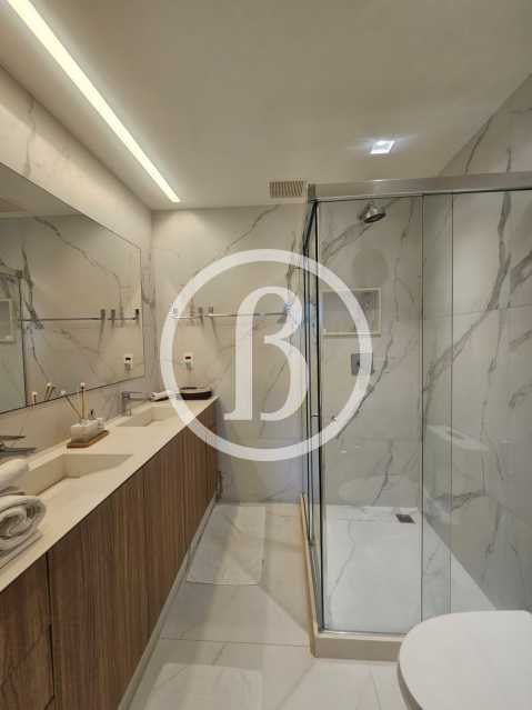 Conheça BANHEIRO SOCIAL do imóvel - Apartamento 1 quarto à venda Barra da Tijuca, Rio de Janeiro - R$ 1.500.000 - BFAP10241 - 20 BANHEIRO SOCIAL - 20