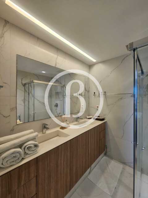 Conheça BANHEIRO SOCIAL OUTRO ÂNGULO do imóvel - Apartamento 1 quarto à venda Barra da Tijuca, Rio de Janeiro - R$ 1.500.000 - BFAP10241 - 21 BANHEIRO SOCIAL OUTRO ÂNGULO - 21