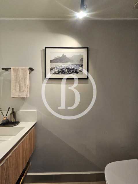 Conheça LAVABO do imóvel - Apartamento 1 quarto à venda Barra da Tijuca, Rio de Janeiro - R$ 1.500.000 - BFAP10241 - 12 LAVABO - 12