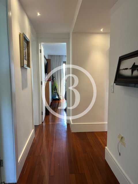 Conheça CORREDOR do imóvel - Apartamento 3 quartos à venda Barra da Tijuca, Rio de Janeiro - R$ 2.850.000 - BFAP30505 - 7 CORREDOR - 7