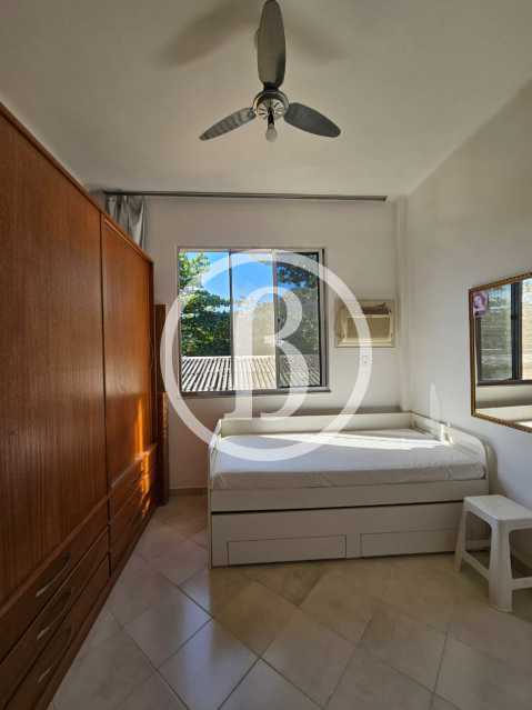 Conheça QUARTO do imóvel - Apartamento 1 quarto à venda Barra da Tijuca, Rio de Janeiro - R$ 540.000 - BFAP10252 - 8 QUARTO - 8