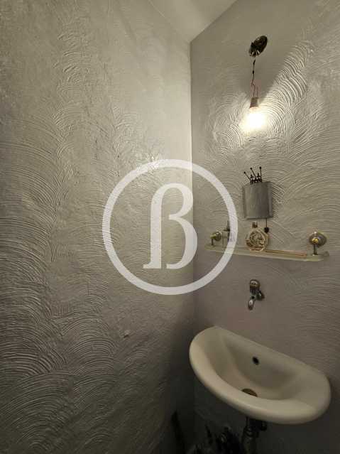 Conheça LAVABO TÉRREO do imóvel - Casa em Condomínio 3 quartos à venda São Conrado, Rio de Janeiro - R$ 1.890.000 - BFCN30015 - 13 LAVABO TÉRREO - 13
