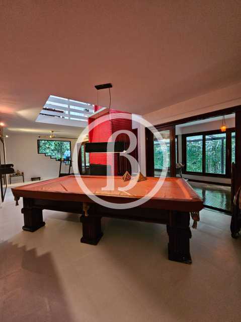 Conheça SALA SUBSOLO COM SINUCA do imóvel - Casa em Condomínio 3 quartos à venda São Conrado, Rio de Janeiro - R$ 1.890.000 - BFCN30015 - 15 SALA SUBSOLO COM SINUCA - 15